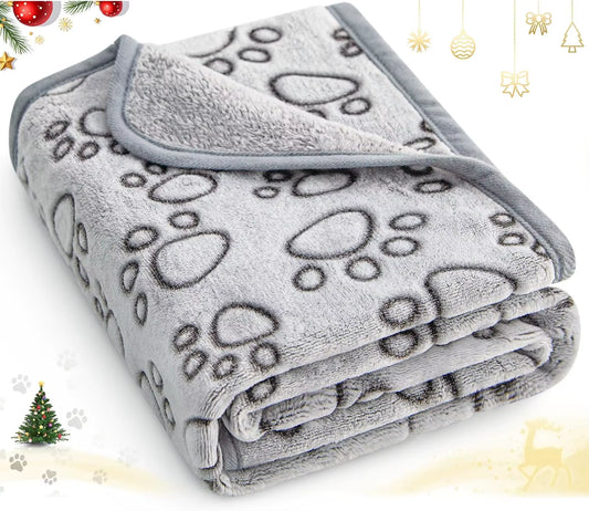 Premium Soft Dog Blanket Washable Cat Blanket for Indoor Cats Large Medium Small Dog Puppy Essentials
